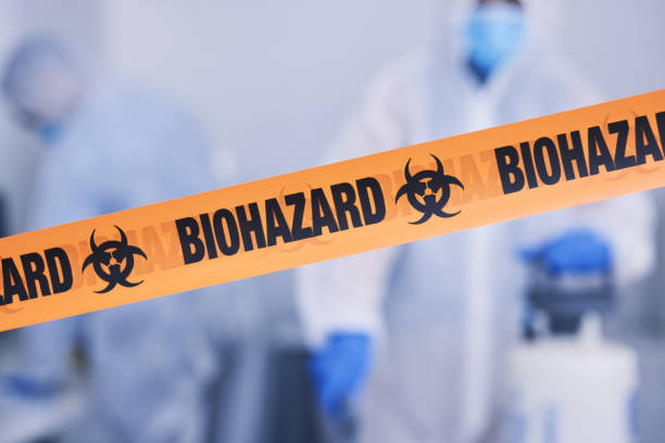 Professional Biohazard Cleanup technician working in Malibu, CA